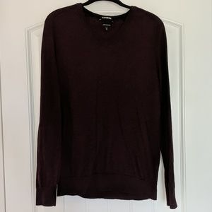 Express Maroon Sweater